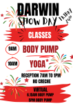NIGHTCLIFF CLASSES AND RECEPTION/DARWIN SHOW DAY